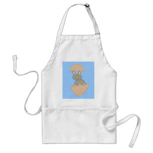 Avental Bunny Hatching do Ovo Cozinhar Estranho Apron