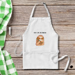 Avental Burrito Engraçado De Comida De Lama<br><div class="desc">Adicione um toque delicioso de humor e gentileza às suas aventuras cozinhar com o nosso Burrito Comedor Encantado Engraçado. Este charmoso avental apresenta uma ilustração desenhada à mão de uma preguiça alegre desfrutando de um burrito no popular estilo Kawaii. A expressão relaxada da preguiça e os detalhes adoráveis trazem um...</div>