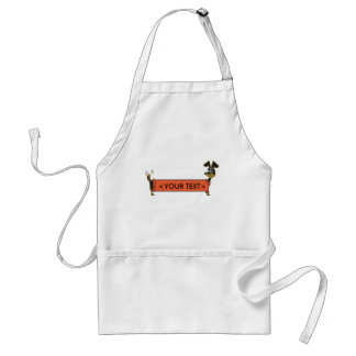 Avental Cachorro Daschund Personalizável, <YOUR TEXT>