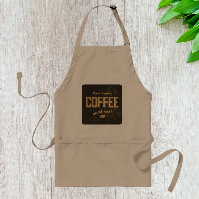 Avental Café fresco criado Apron (Criador carregado)