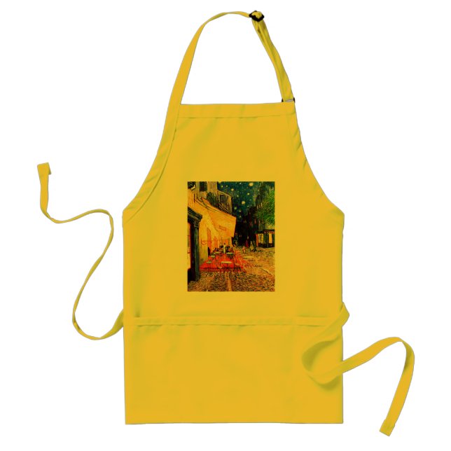 Avental Café Terrace Place du Forum Van Gogh Fine Art (Frente)