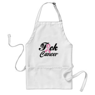 Avental Camisas do cancro da mama de F*CK