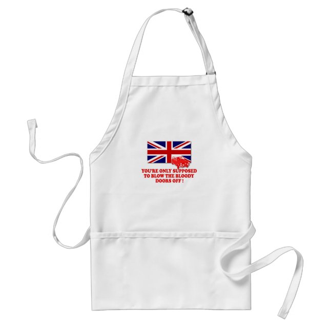 Avental Camisas italianas de Union Jack do trabalho (Frente)