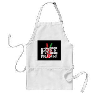 Avental Camiseta Patriótica de Cessar-Fogo pela Palestina