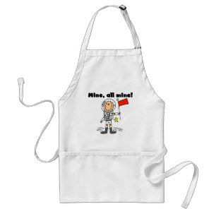 Avental Camisetas e presentes Astronauta Minha Tudo Minha