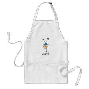 Avental Camisetas e Presentes de Ginástica de Menina em Pi