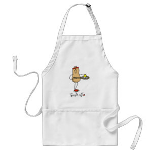 Avental Camisetas e Presentes do Fã de Tênis