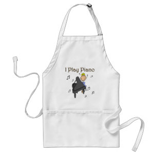 Avental Camisetas e Presentes Eu Tooco Piano