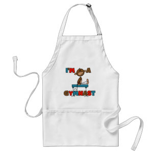 Avental Camisetas e Presentes Macaco Eu Sou um Ginasta