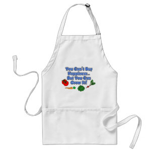 Avental Can't Buy Happiness Grow It Happy Gardener