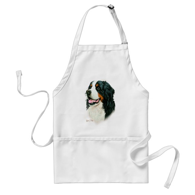 Avental Cão de montanha de Bernese (Frente)