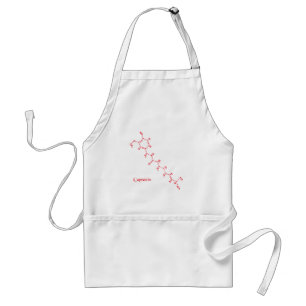 Avental Capsaicina Molécula Apron