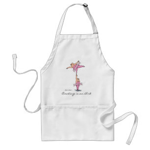 Avental Caras Gordas No Balé De Tutus Rosa Apron