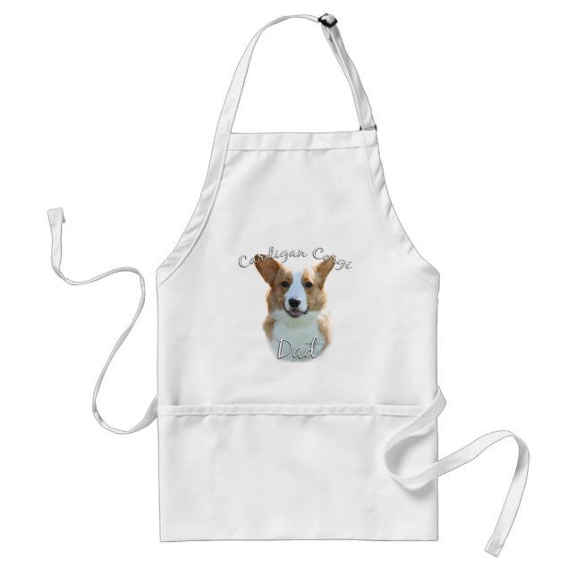 Avental Cardigan Welsh Corgi Pai 2 (Frente)