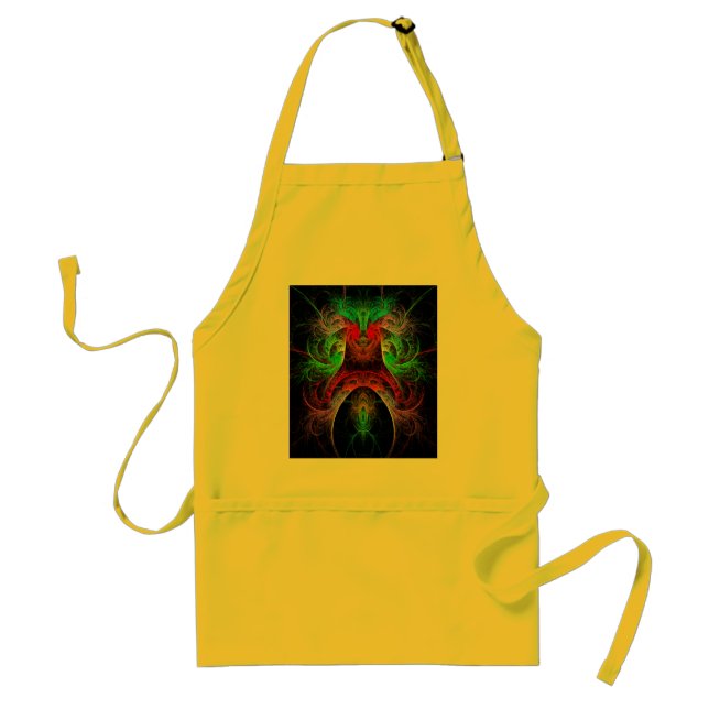 Avental Carnaval Abstrato Art Apron (Frente)