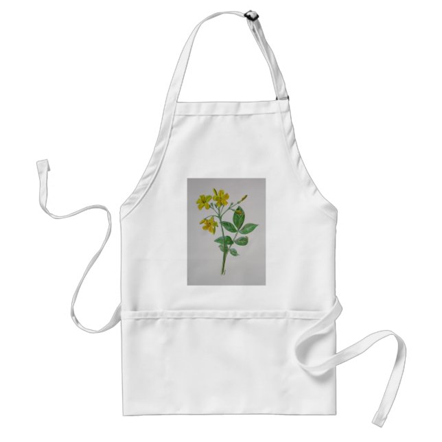 Avental Carolina Jasmine Botanical Art (Frente)