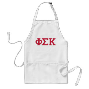 Avental Cartas Phi Sigma Kappa