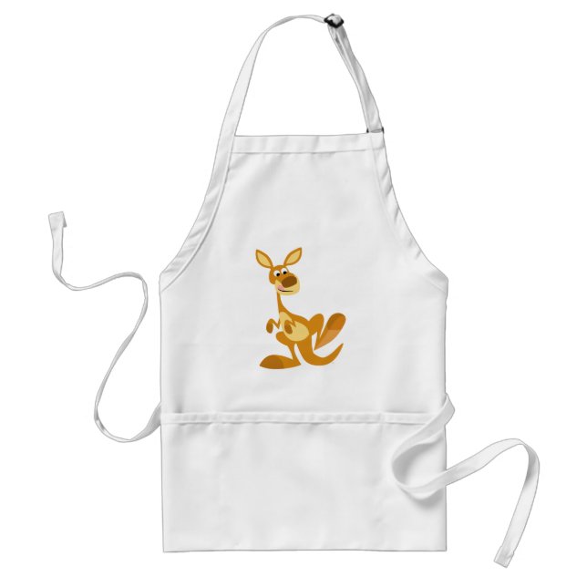 Avental Cartoon Bestial Kangaroo Apron (Frente)
