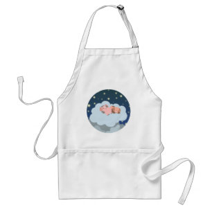Avental Cartoon Bonito Absorvendo Piglets Apron