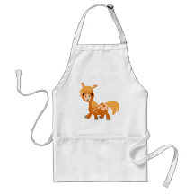 Cartoon Bonito Appaloosa Pony Apron