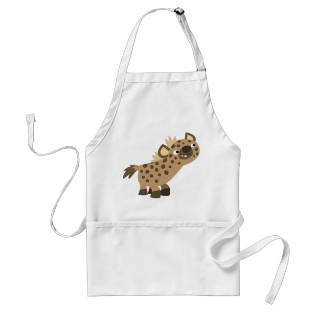 Avental Cartoon Curioso Hyena Apron (Frente)