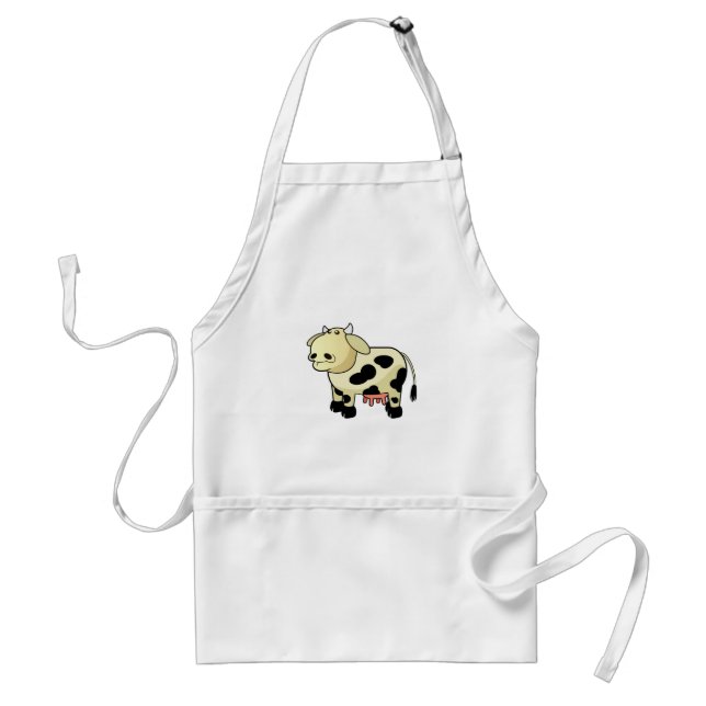 Avental Cartoon Dairy Cow Apron (Frente)