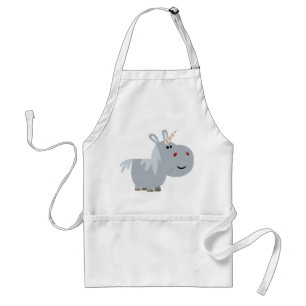 Avental Cartoon Incruzável e Bonito Unicorn Apron