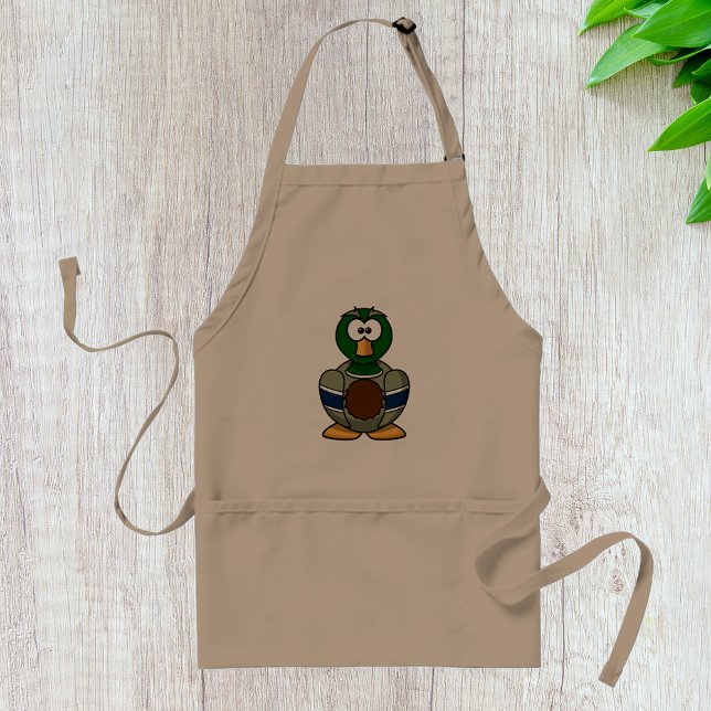Avental Cartoon Mallard Duck Apron (Criador carregado)