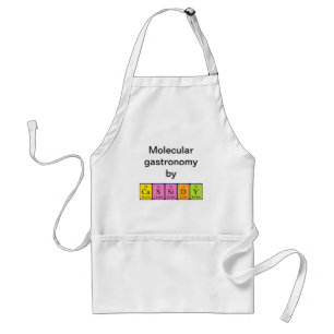 Avental Cassidy periódico mesa apron