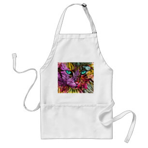 Avental Cat Kitten Artsy
