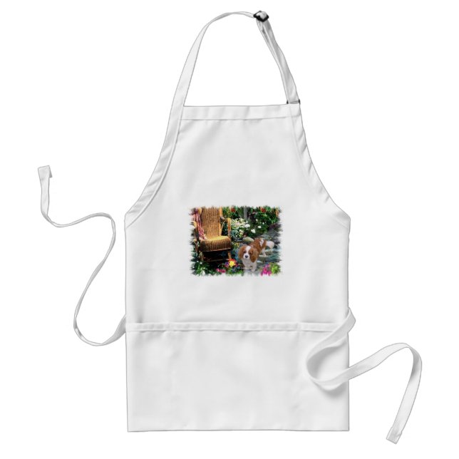 Avental Cavalier King Charles Spaniel Art (Frente)