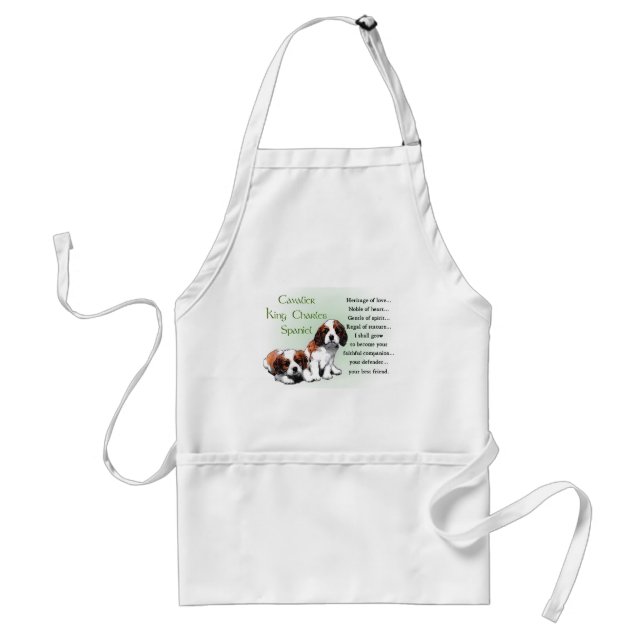 Avental Cavalier King Charles Spaniel Gifts (Frente)