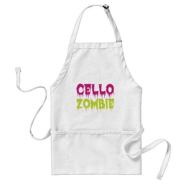 Avental Cello Zombie (Frente)