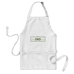 Avental cerca de 1945