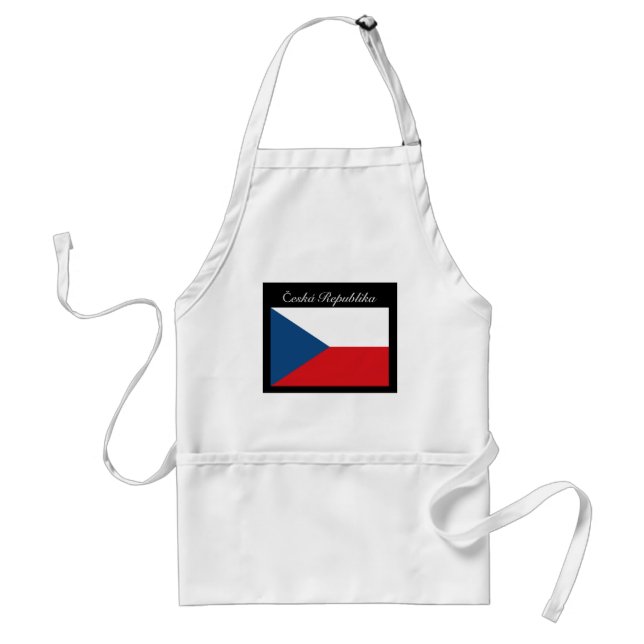 Avental Česká republika vlajka (Frente)