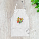Avental Cesto de Compro do supermercado<br><div class="desc">Apresentando nosso encantador "Esplendor do Supermercado" Apron, onde o encanto culinário encontra o glamour do corredor da mercearia! Este avental cômico apresenta um gráfico surpreendente de um cesto de compro de supermercado de cheio, capturando a essência de uma cozinha bem estocada à vista de um solteiro. Criado a partir de...</div>
