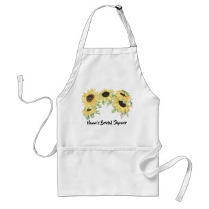 Avental Chá de panela personalizado Apron-Autografável! 