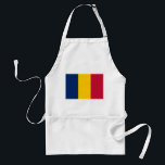 Avental Chad Flag<br><div class="desc">Bandeira Patriótica do Chade.</div>