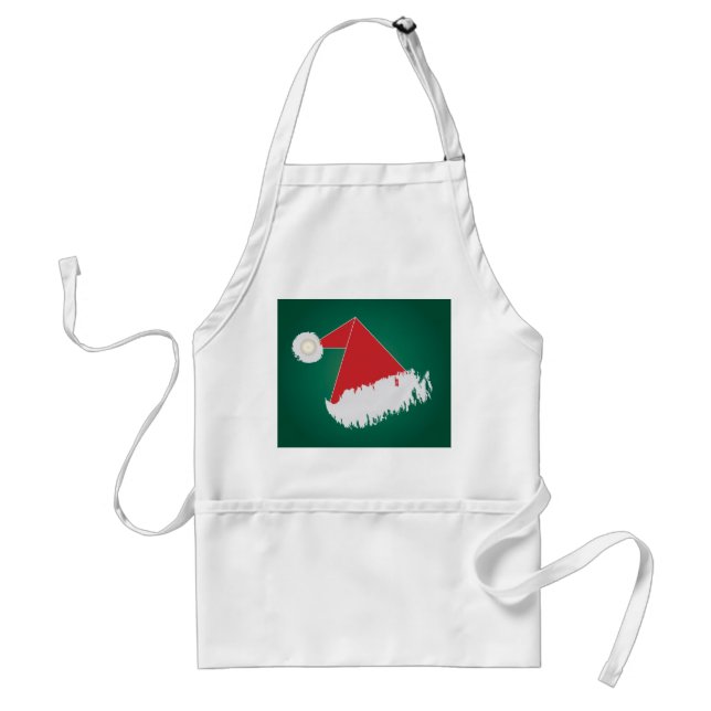 Avental chapéu de papai noel (Frente)