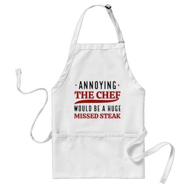 Avental Chef irritante (Frente)