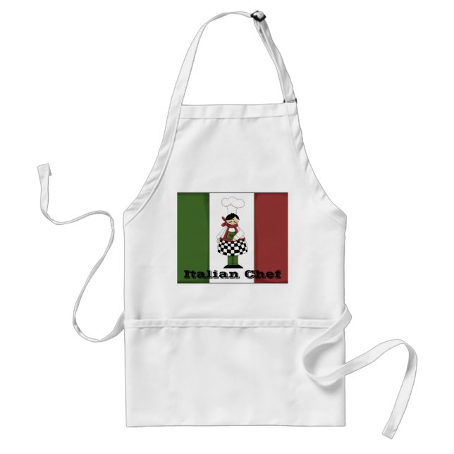 Avental Chef Italiano #8 Apron (Frente)