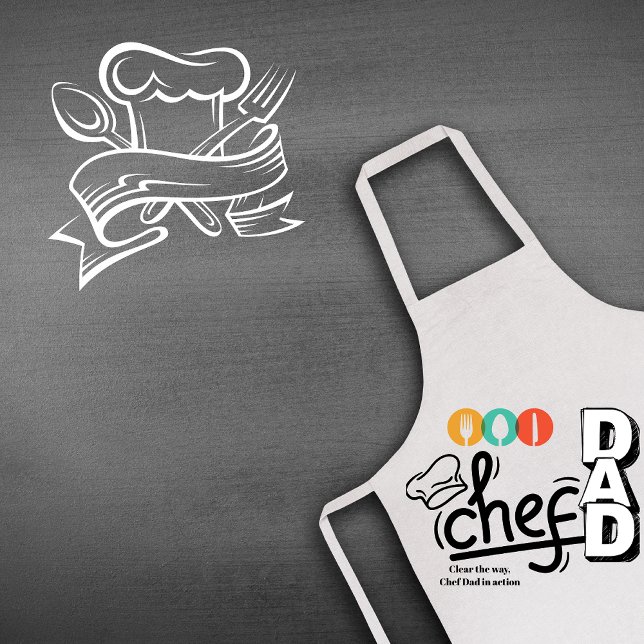 Avental Chef pai (Criador carregado)