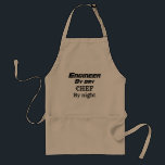 Avental Chef por Night Mens Engenheiro<br><div class="desc">Um presente divertido para o engenheiro que gosta de cozinhar. Este avental faz um presente de excelente para pai ou avô para aniversários, Natal ou dia de os pais!</div>