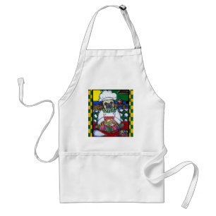 Avental Chef Pug