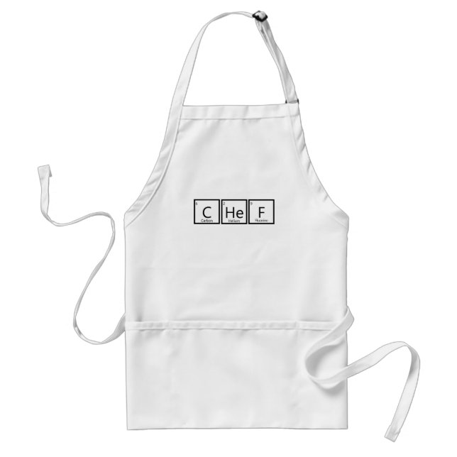 Avental Chef + Science Apron (Frente)