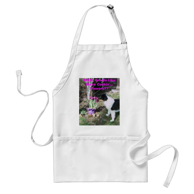 Avental Cheira como se estivéssemos cozinhando... (Frente)