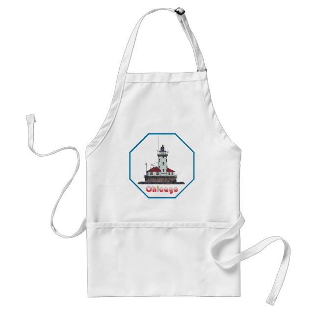 Avental Chicago Harbor Light (Frente)