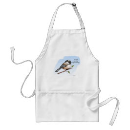 Avental CHICKADEE BUFFALO WINGS por Jeff Willis Art