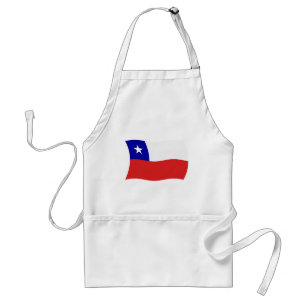 Avental Chile Flag Apron