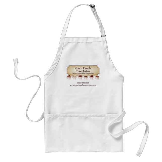 Avental Chocolatier Business Apron (Frente)